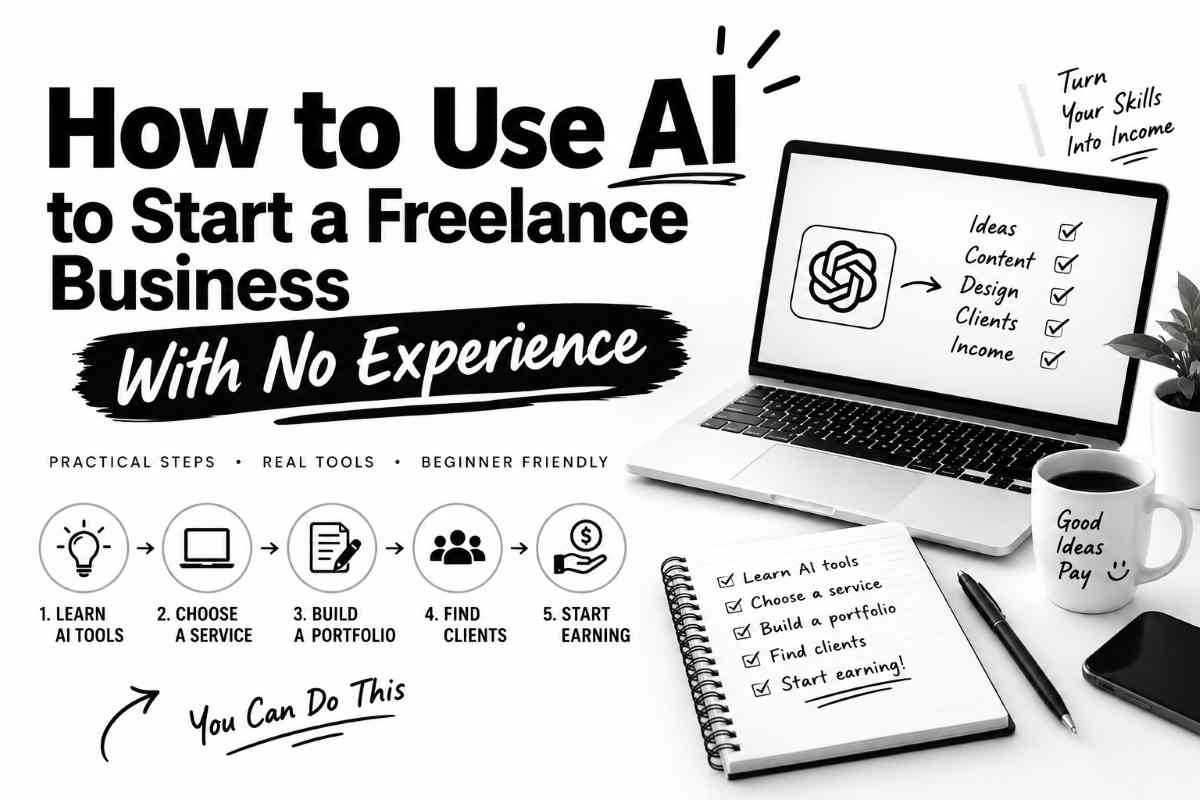 How to Use AI to Start a Freelance Business With No Experience